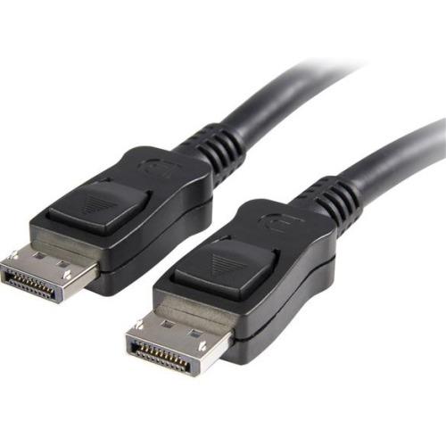 StarTech.com 10 ft Certified DisplayPort 1.2 Cable with Latches M-M - DisplayPort 4k