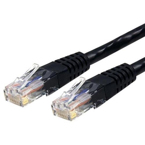 StarTech.com 10 ft Black Molded Cat6 UTP Patch Cable - ETL Verified