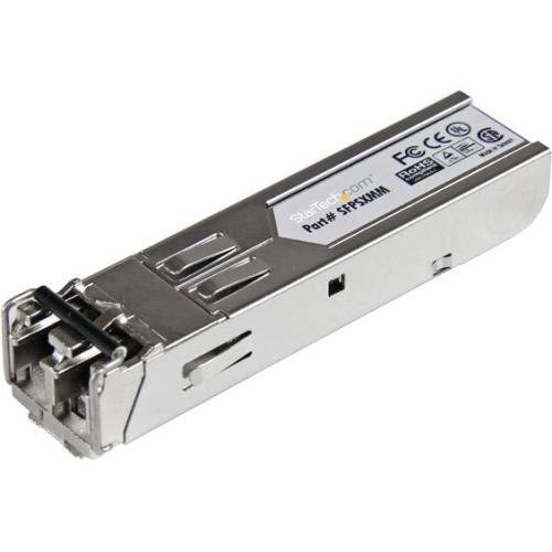 StarTech.com 1000BASE-SX MSA Compliant SFP Module - LC Connector - Fiber SFP Transceiver - TAA Compliant - Lifetime Warranty - 1 Gbps - Max.