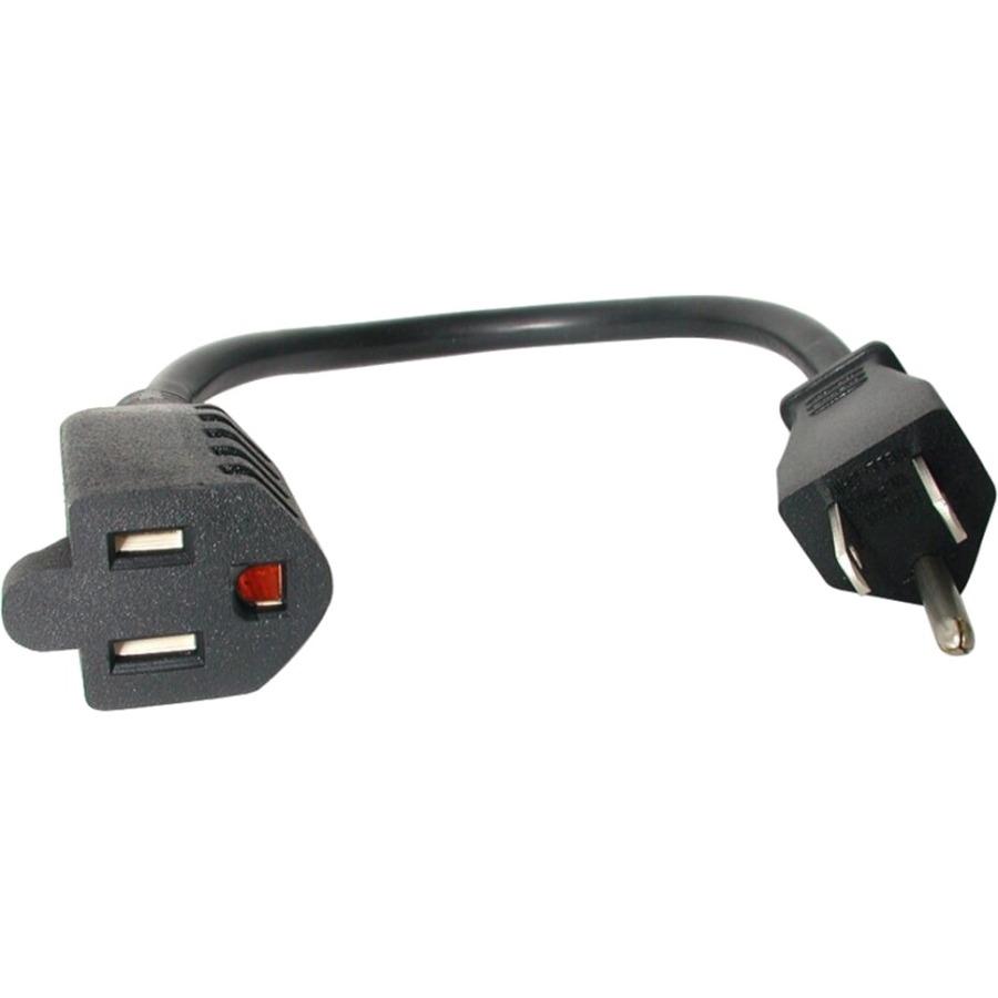 StarTech.com 10ft Power Cord Extension - NEMA 5-15R to NEMA 5-15P