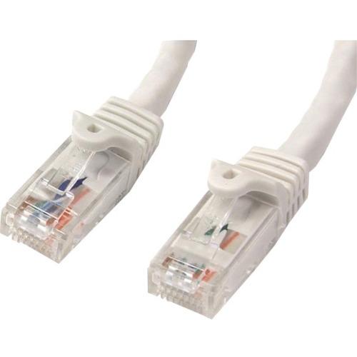 StarTech.com 10 ft White Snagless Cat6 UTP Patch Cable