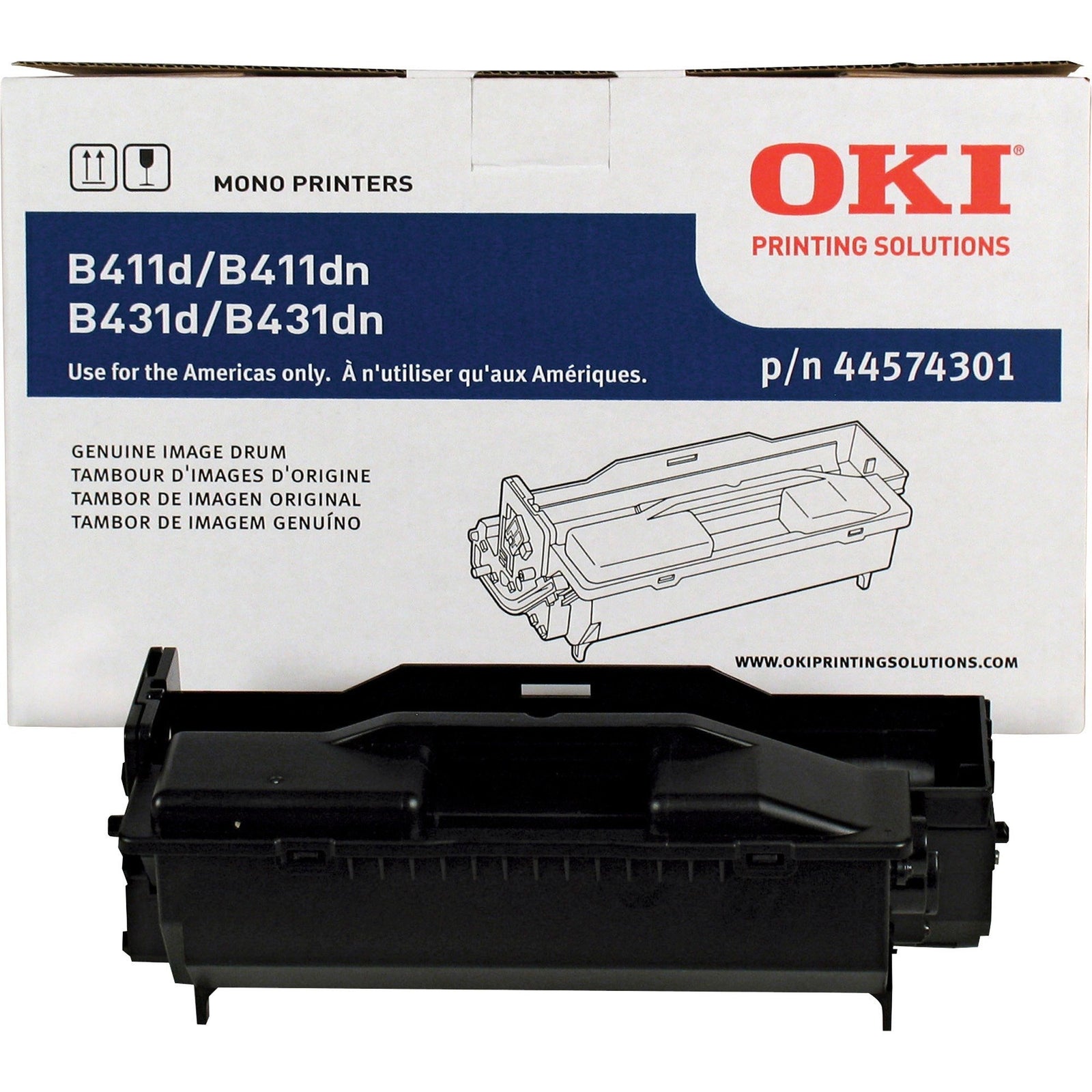 Oki B411-431 Image Drum