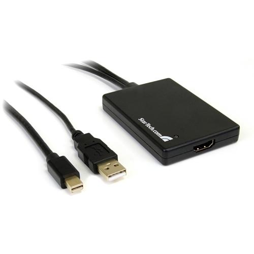 StarTech.com Mini DisplayPort to HDMI Adapter with USB Audio