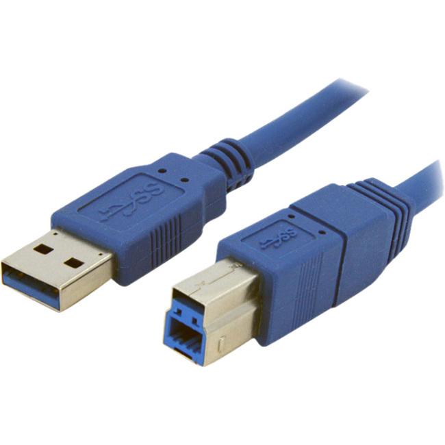 StarTech.com 1 ft SuperSpeed USB 3.0 Cable A to B - M-M