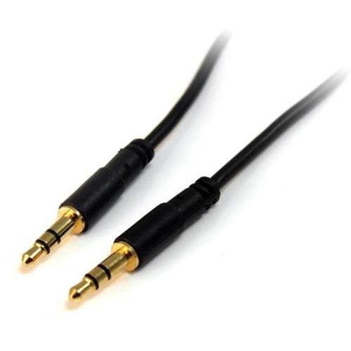 StarTech.com 10 ft Slim 3.5mm Stereo Audio Cable - M-M