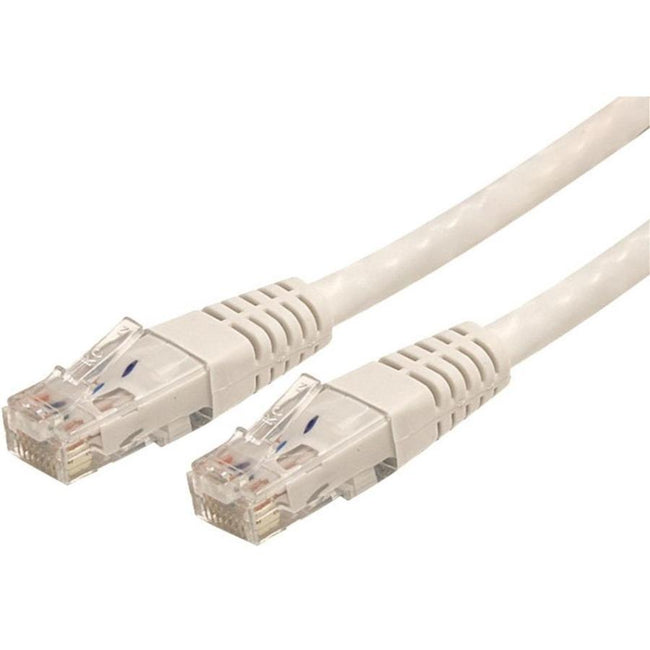 StarTech.com 20 ft White Molded Cat6 UTP Patch Cable - ETL Verified