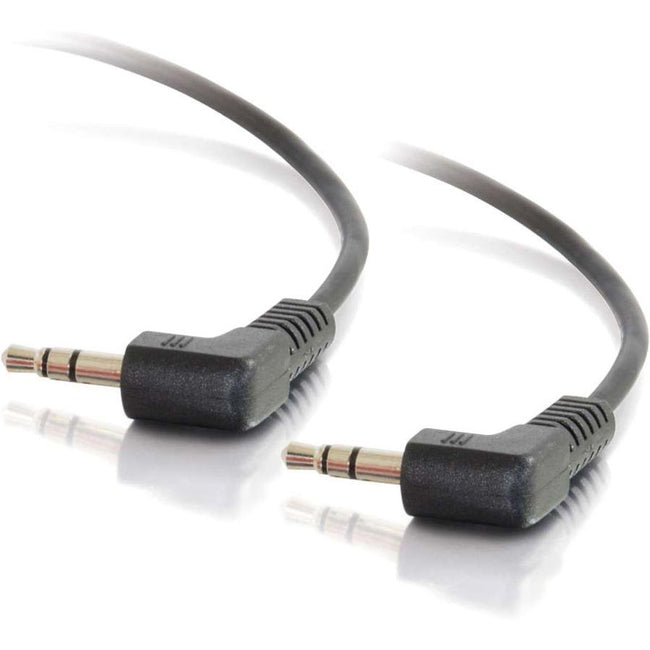 C2G 1.5ft 3.5mm Right Angled M-M Stereo Audio Cable