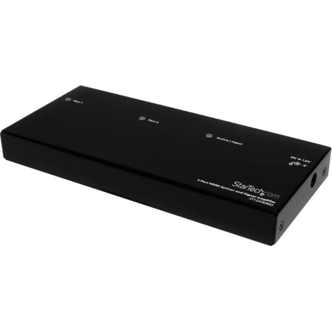 StarTech.com 2 Port HDMI Video Splitter and Signal Amplifier