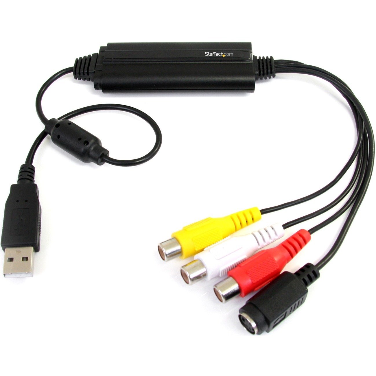 StarTech.com S-Video - Composite to USB Video Capture Cable w- TWAIN and Mac Support