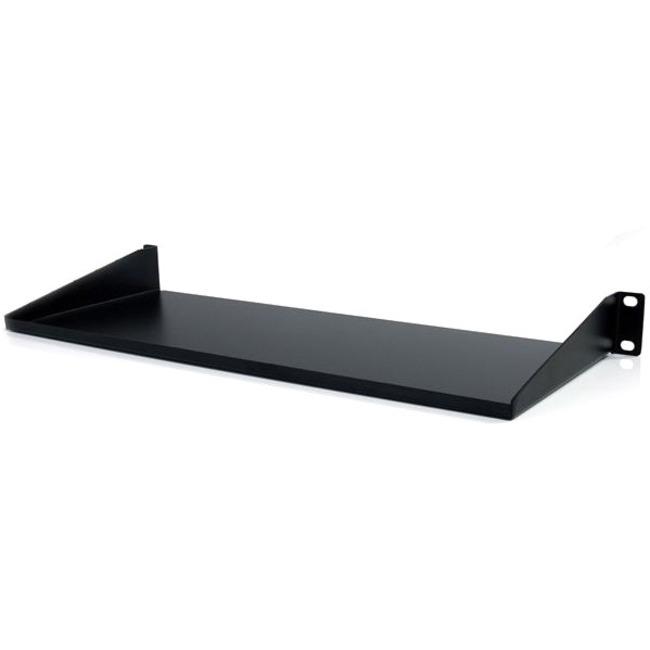 StarTech.com 1U 7in Depth Universal Fixed Rack Mount Shelf - 33lbs - 15kg