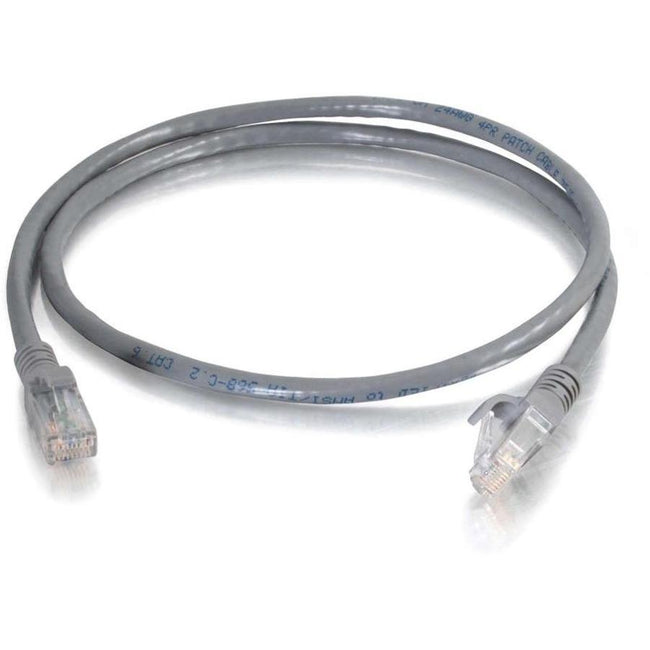 C2G 1 ft Cat6 Snagless Unshielded (UTP) Network Patch Cable (TAA) - Gray