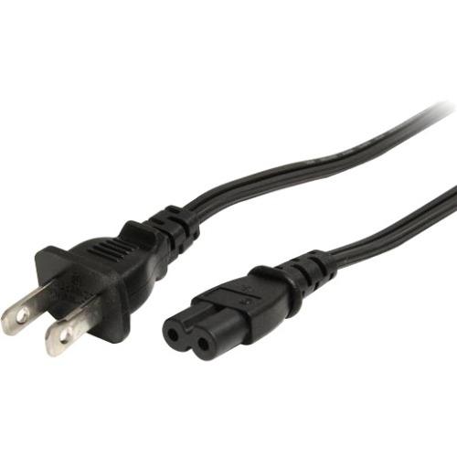 StarTech.com 10 ft Standard Laptop Power Cord - NEMA 1-15P to C7