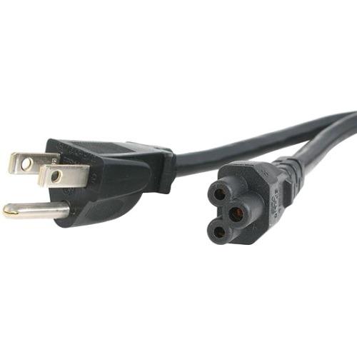 StarTech.com 10 ft Standard Laptop Power Cord - NEMA 5-15P to C5