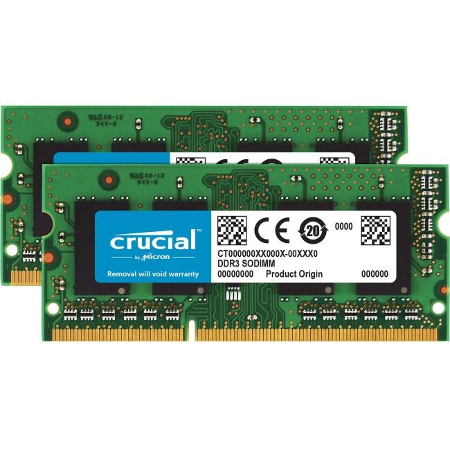 Crucial 16GB (2 x 8 GB) DDR3 SDRAM Memory Module