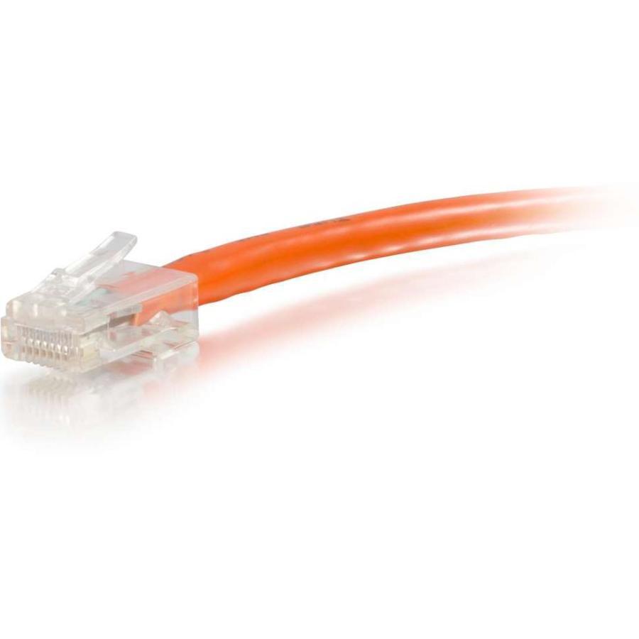 C2G 8ft Cat6 Non-Booted Unshielded (UTP) Network Patch Cable - Orange