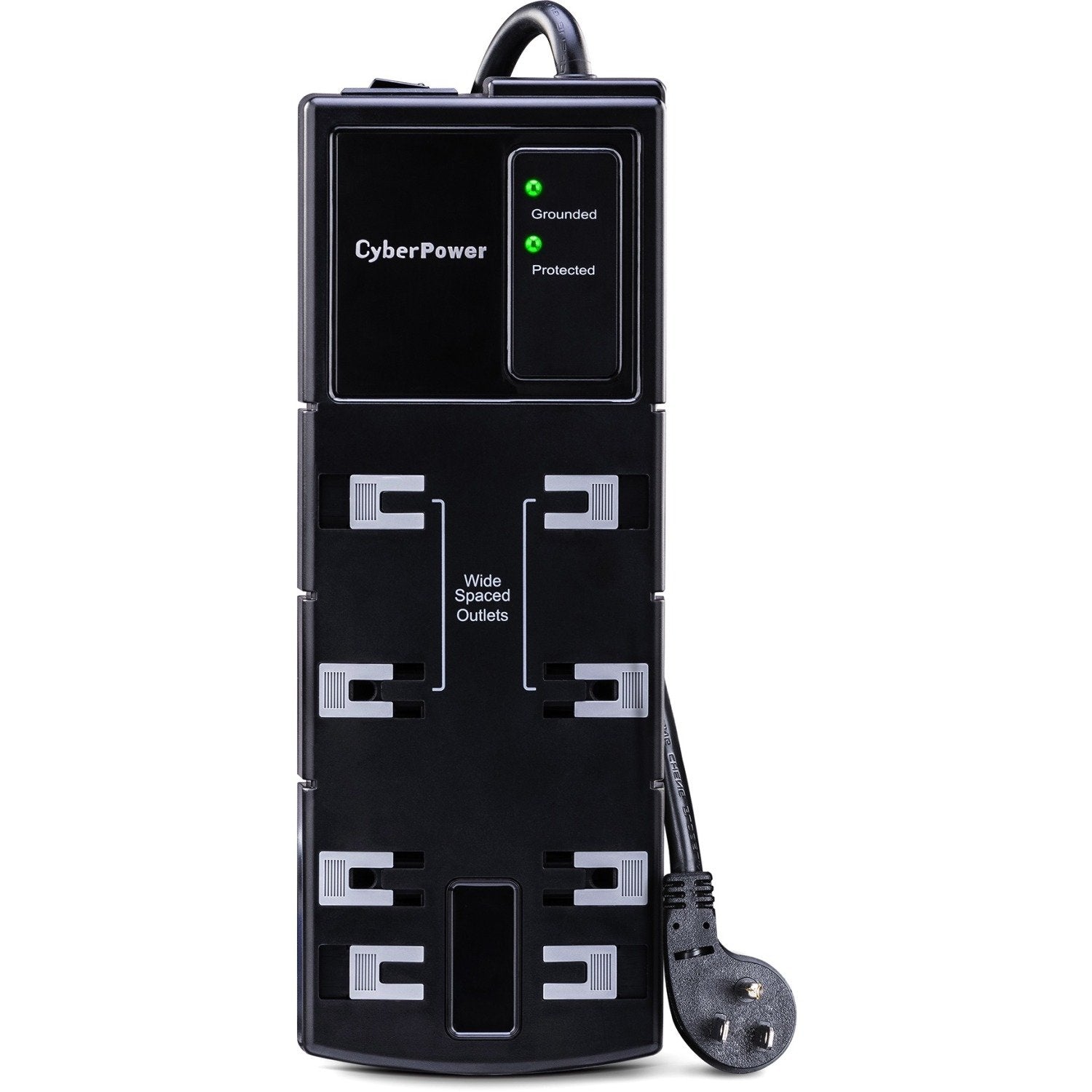 CyberPower CSB806 Essential 8-Outlets Surge Suppressor 6FT Cord