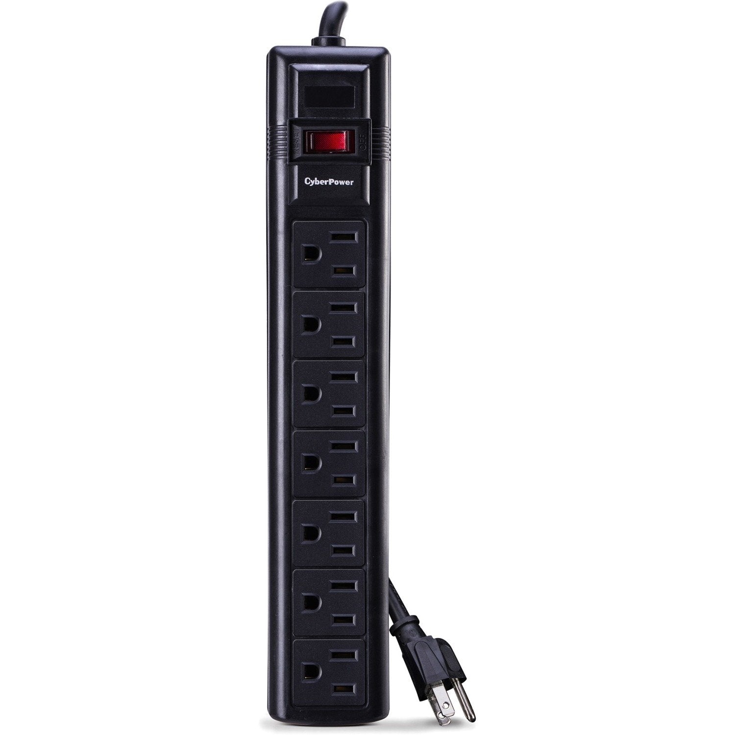 CyberPower CSB7012 Essential 7-Outlets Surge Suppressor with 1500 Joules and 12FT Cord - Plain Brown Boxes