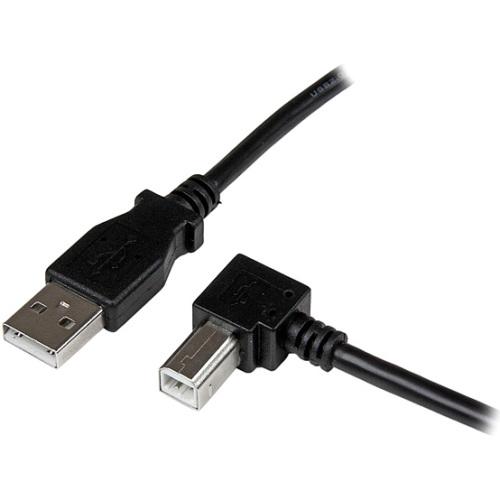 StarTech.com 1m USB 2.0 A to Right Angle B Cable - M-M