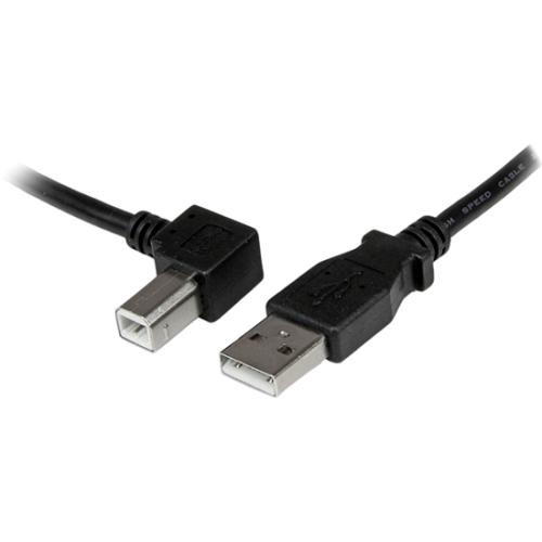 StarTech.com 1m USB 2.0 A to Left Angle B Cable - M-M