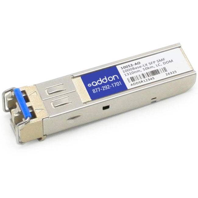 AddOn Extreme Networks 10052 Compatible TAA Compliant 1000Base-LX SFP Transceiver (SMF, 1310nm, 10km, LC, DOM)