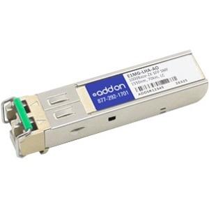 AddOn Brocade E1MG-LHA Compatible TAA Compliant 1000Base-ZX SFP Transceiver (SMF, 1550nm, 70km, LC)