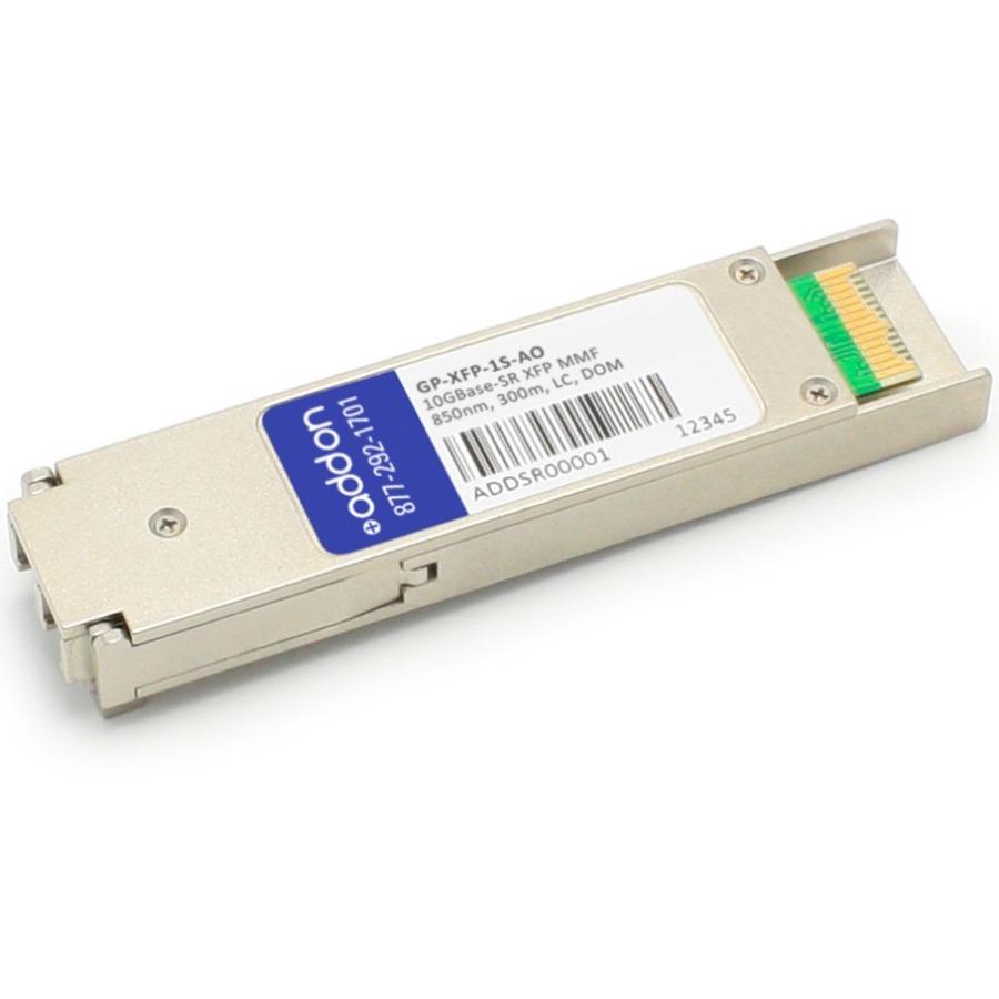 AddOn Dell Force10 GP-XFP-1S Compatible TAA Compliant 10GBase-SR XFP Transceiver (MMF, 850nm, 300m, LC, DOM)