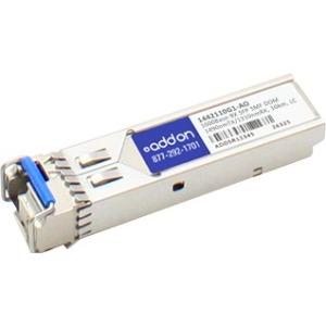 AddOn ADTRAN 1442110G1 Compatible TAA Compliant 1000Base-BX SFP Transceiver (SMF, 1490nmTx-1310nmRx, 10km, LC, DOM)