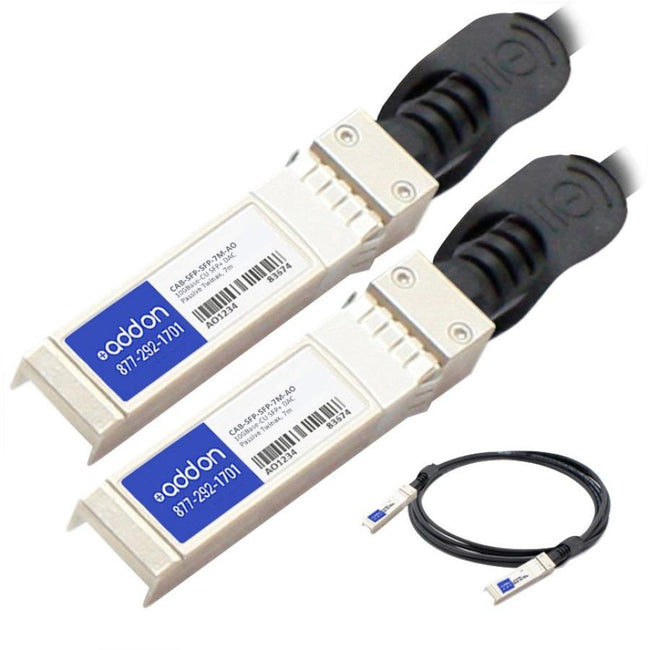 AddOn Arista Networks CAB-SFP-SFP-7M Compatible TAA Compliant 10GBase-CU SFP+ to SFP+ Direct Attach Cable (Passive Twinax, 7m)