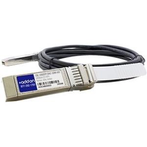 AddOn Dell Force10 CBL-10GSFP-DAC-10M Compatible TAA Compliant 10GBase-CU SFP+ to SFP+ Direct Attach Cable (Active Twinax, 10m)