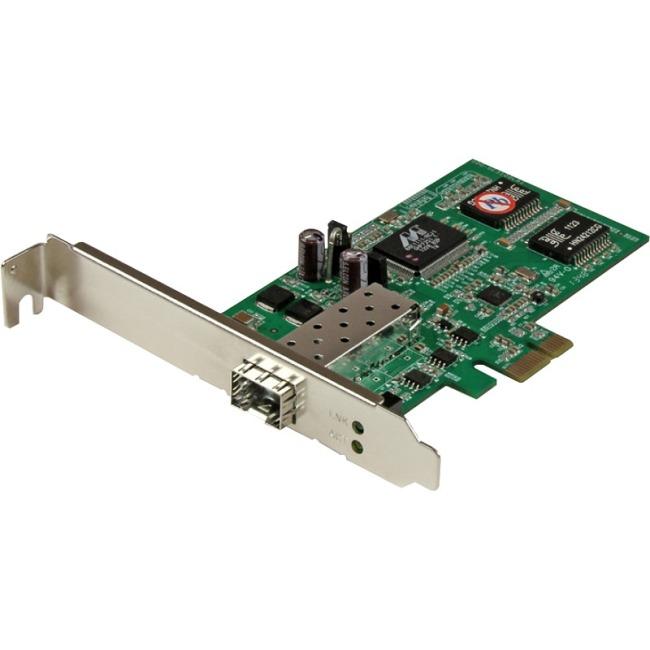 StarTech.com PCI Express Gigabit Ethernet Fiber Network Card w- Open SFP - PCIe SFP Network Card Adapter NIC