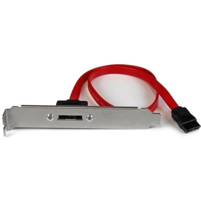 StarTech.com 18in 1 Port SATA to eSATA Plate Adapter