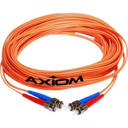 Axiom SC-ST Multimode Duplex OM1 62.5-125 Fiber Optic Cable 12m