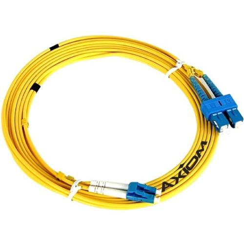 Axiom ST-ST Singlemode Duplex OS2 9-125 Fiber Optic Cable 20m