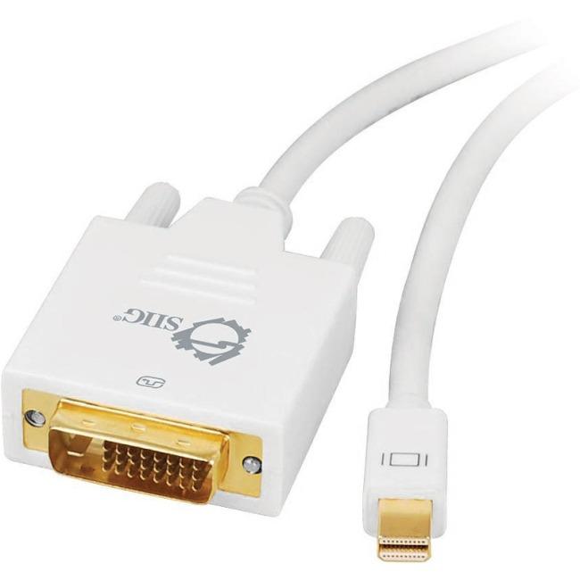 SIIG 10 ft Mini DisplayPort to DVI Converter Cable (mDP to DVI)
