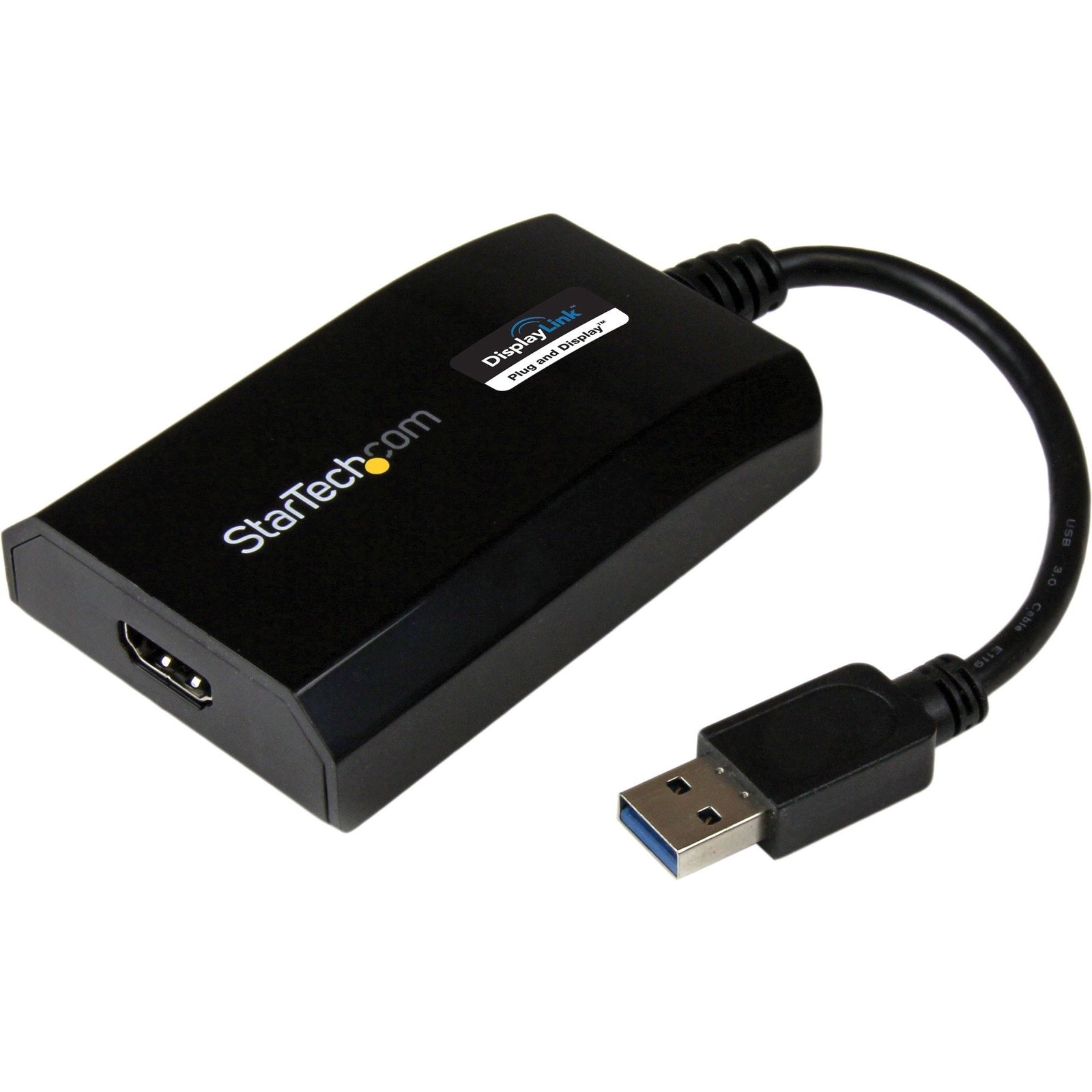 StarTech.com USB 3.0 to HDMI External Multi Monitor Video Graphics Adapter for Mac & PC - DisplayLink Certified - HD 1080p