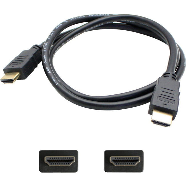 AddOn 15ft HDMI Male to Male Black Cable