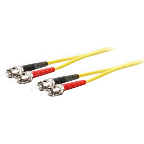 AddOn 5m ST (Male) to ST (Male) Yellow OS1 Duplex Fiber OFNR (Riser-Rated) Patch Cable