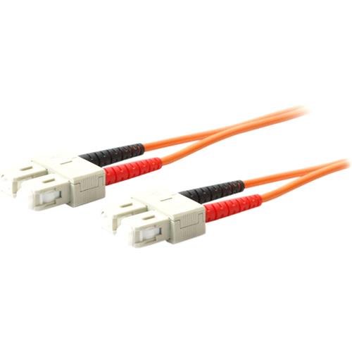 AddOn 10m SC (Male) to SC (Male) Orange OM1 Duplex Fiber OFNR (Riser-Rated) Patch Cable