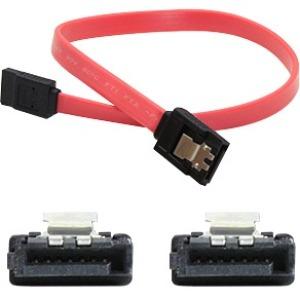 AddOn 5-pack of 30cm (1.0ft) SATA Female to Female Red Serial Cables