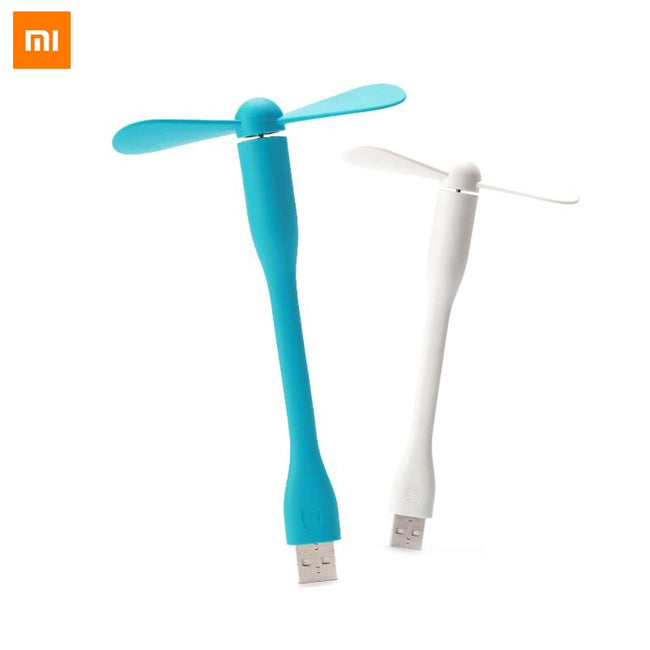 Original Xiaomi Mijia Usb Fan Mi Mini Creative Flexible Cool Hand Protable Cooling Fans For Laptop Powerbank USB Device Notebook